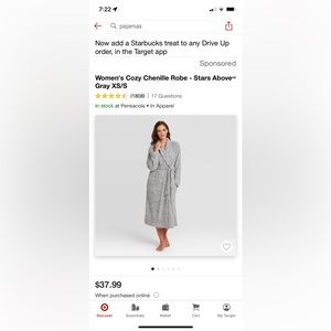 Stars above trendy robe 🥰